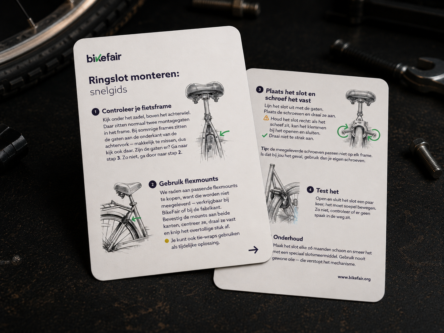 Ringslot monteren: stap-voor-stap op je fiets