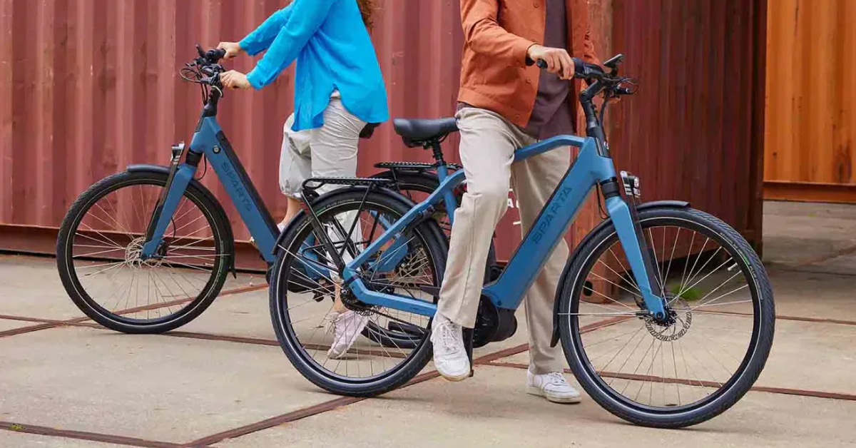 Sparta electric Dutch bike